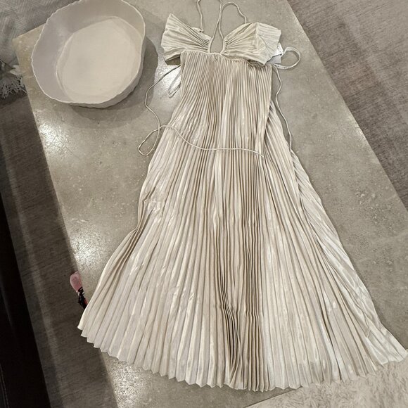 L'IDEE Jardin Cutout Halter dress NWT $400 - Picture 4 of 4